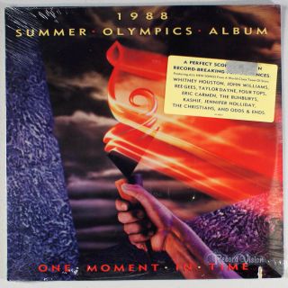 Summer Olympics Album - One Moment In Time (1988) [sealed] Vinyl Lp • Whitney