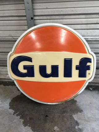 Gulf Lighted Sign 2