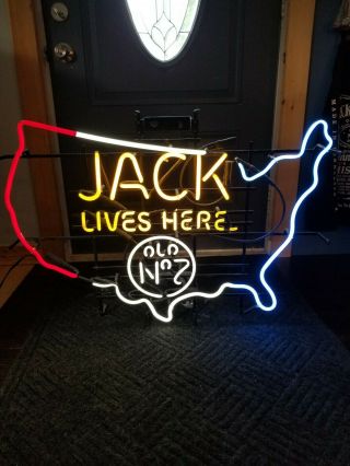 Jack Daniels Whiskey Neon Sign
