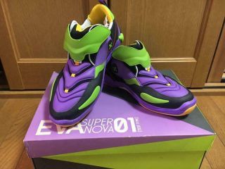 Evangelion X Abc Mart Collaboration Limited Eva - Supernova01 Shoes Size M