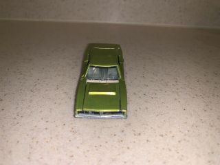 Hot Wheels Redline Custom Dodge Charger 1968 Mattel Light Green