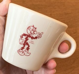 Reddy Kilowatt Restaurantware Advertising Vintage Coffee Mug Syracuse China 3