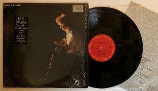 Bob Dylan - Down In The Groove - 1988 Us 1st Press (ex) In Shrink,  Hype Sticker