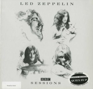 Led Zeppelin,  Bbc Sessions 200g (np) 4lp Box From The Michael Hobson Archives
