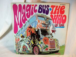 The Who Magic Bus The Who On Tour Lp 1968 Decca