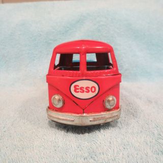 Volkswagon Pickup Truck with ESSO Gas Station Advertising 5