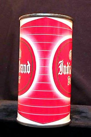 OLD INDIA BRAND BEER - MID 1950 ' S - 12OZ FLAT TOP CAN - LEBANON PA - AWESOME 5