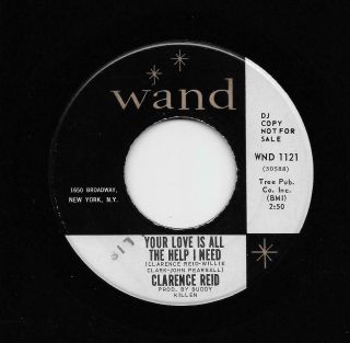 Clarence Reid - I ' m Your Yes Man / Your Love Is All The Help I Need (45) 1121 2