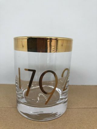 Set Of 6 1792 Ridgemont Reserve Barrel Select Kentucky Bourbon Whiskey Glass