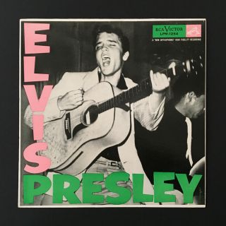 Elvis Presley 1956 Lp Debut Rca Lpm - 1254 Near