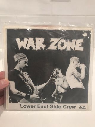 Warzone Lower East Side Crew Ep E.  P.  7 " Orange Vinyl