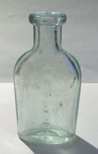 Vtg Apothecary 1800s Rare Pharmacy Rx Glass Bottle Whitchups No Resv
