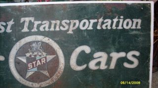 Durant Motors Star Cars Dealership Sign 6