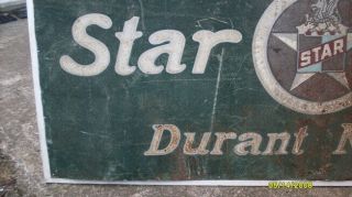 Durant Motors Star Cars Dealership Sign 7