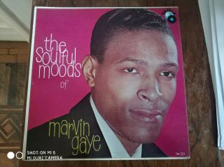 Marvin Gaye The Soulful Moods Of (tamla Tm 221) Orig.  Usa Dg White Label