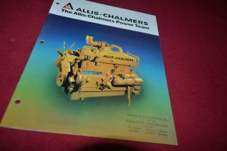 Allis Chalmers 670i 200 Hp Turbo Diesel Engine Dealer 