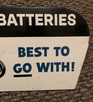 Ford Tractor Batteries And Implement Accessories Tin Sign 1960’s 6