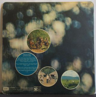 PINK FLOYD Obscured By Clouds UK LP on Harvest Prog Psych Roger Waters 3