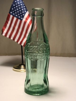PAT ' D DEC.  25,  1923 Coca - Cola Hobbleskirt Coke Bottle - LONGVIEW,  TEX.  Texas 3