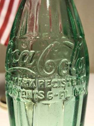 PAT ' D DEC.  25,  1923 Coca - Cola Hobbleskirt Coke Bottle - LONGVIEW,  TEX.  Texas 6