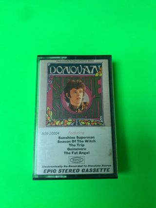 Donovan Sunshine Superman Very Rare Early Cassette Season Of The Witch The Trip