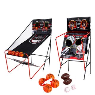 Lancaster 2 Player Electronic Arcade 3 In 1 Basketball,  Football,  Baseball Game