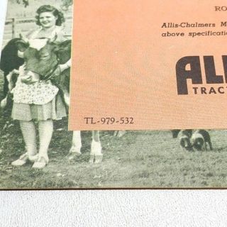 1953 Allis Chalmers Roto Baler Sales Brochure 5
