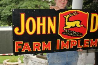 Large John Deere Farm Implements Gas Oil 52 