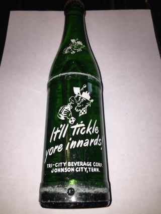 Mtn Dew bottle Johnson City Tenn by Charlie and Bill 9 Oz NC VA SC TN GA bottle 5
