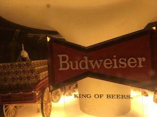Late 60 ' s Budweiser Clydesdale Motion Sign 4