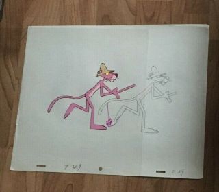 Pink Panther,  Production Cel,  Hand Painted