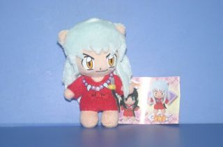 Inuyasha Inu Yasha Mini Plush Doll Bandai Jpn 2002 