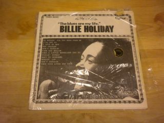 The Blues Are My Life Billie Holiday Vinyl Lp Ozone3 Records
