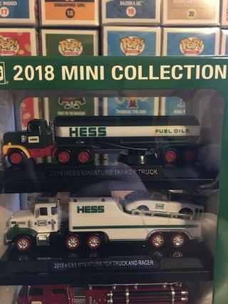 Brand 2018 3 piece (pc) HESS MINI Trucks. 2