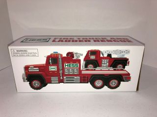 2015 Hess Fire Truck And Ladder Rescue