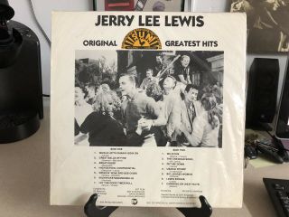 Jerry Lee Lewis - Orig Sun Greatest Hits - VINYL PICTURE DISC LP Album EX 2