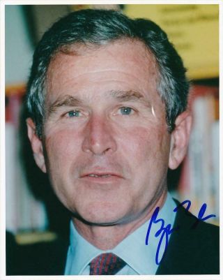 George W.  Bush - Signed Photograph