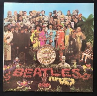 The Beatles Sgt Peppers Lonely Hearts Club Band Complete 1/1 Uk 1st Vinyl Lp Ex,