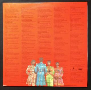 THE BEATLES Sgt Peppers Lonely Hearts Club Band COMPLETE 1/1 UK 1st VINYL LP EX, 3