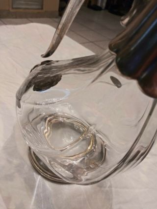 Crystal Wine Decanter,  9.  5 