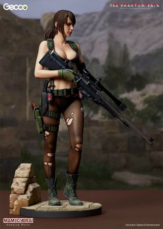 GECCO Metal Gear Solid V The Phantom pain Quiet 1/6 Scale PVC Statue F/S JAPAN 11