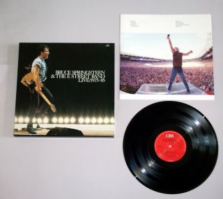 Bruce Springsteen E Street Band Live 1975 - 85 Boxed set 5 x LP’s,  Booklet Ex, 4
