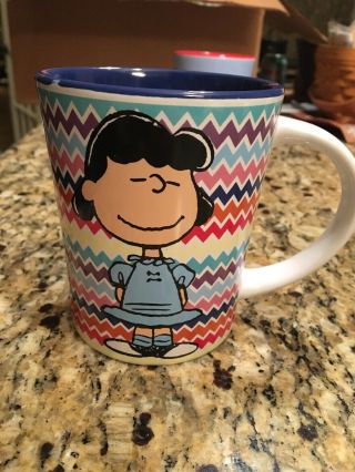Peanuts Lucy Coffee Mug/ Cup 16 Oz Gibson Ceramic