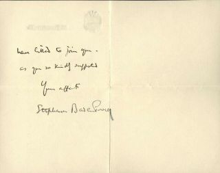 Robert Baden - Powell - Autograph Letter Signed 07/04/1903