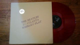 The Beatles In Atlanta Whiskey Flat Lp Red Vinyl Trade Mark Of Quality