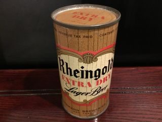 Rheingold Lager Beer (display Empty) Beer Can By Liebmann,  York