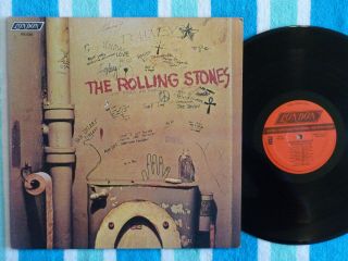 Rolling Stones Beggars Banquet Lp London 1968/1986 100 Virgin Vinyl Reissue