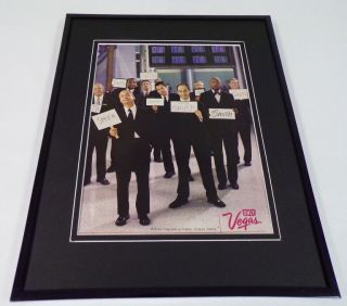 2005 Only Las Vegas / Limo Driver For Smith 11x14 Framed Advertisement