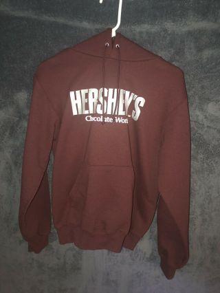 Hersheys Chocolate World Hoodie Sz Sm