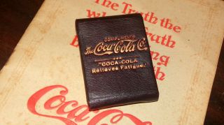 1907 Coca - Cola Matchbook Holder